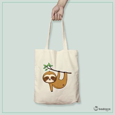 کیف خرید کتان (توت بگ) تنبل _ Sloths