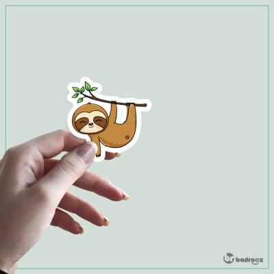 استیکر و برچسب تنبل _ Sloths