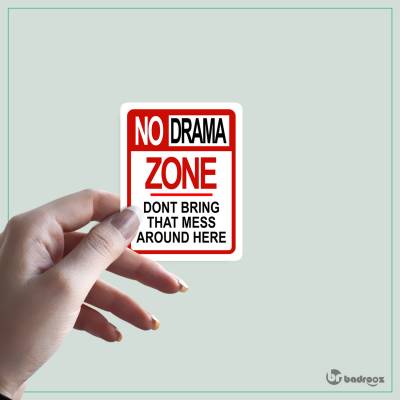 استیکر و برچسب No Drama