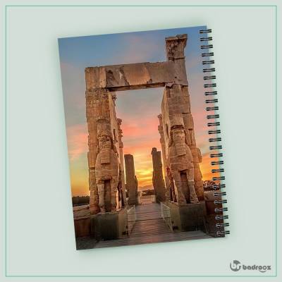 دفتر یادداشت تخت جمشید-1