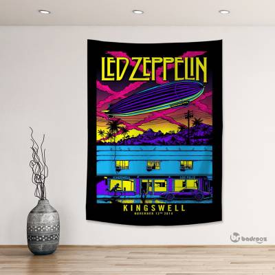 بک دراپ بند لد زپلین - Led Zeppelin -1