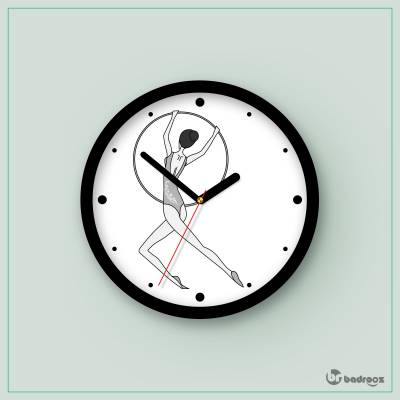 ساعت دیواری  H_Gymnast1