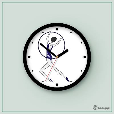 ساعت دیواری  H_Gymnast2