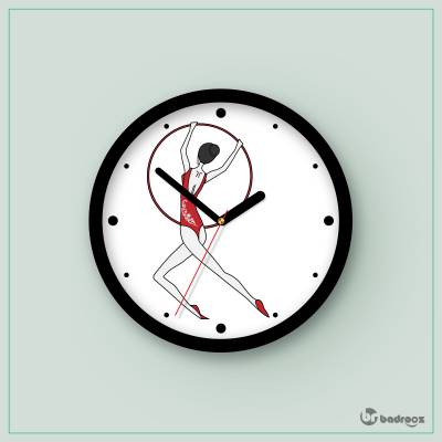 ساعت دیواری  H_Gymnast4