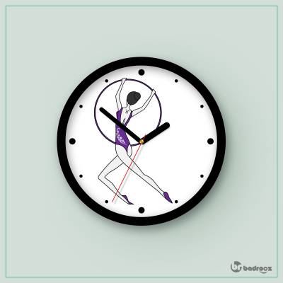 ساعت دیواری  H_Gymnast6