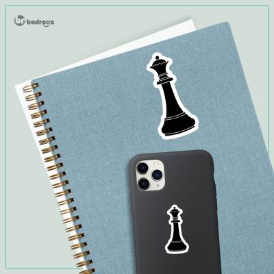 استیکر و برچسب H_ChessQueenBlack