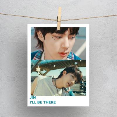 پولاروید(فتوکارت) bts jin ill be there 