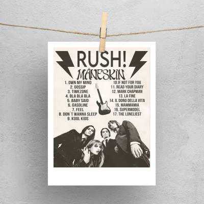 پولاروید(فتوکارت) گروه موسیقی منسکین - maneskin-2