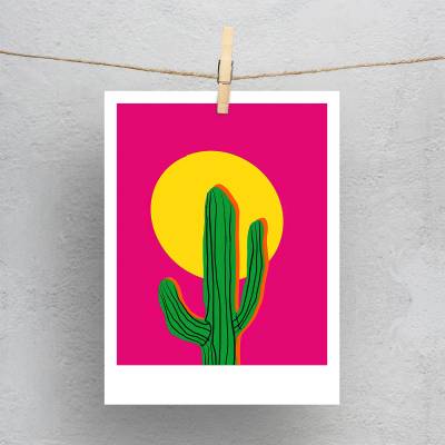 پولاروید(فتوکارت) کاکتوس  - فانتزی-0