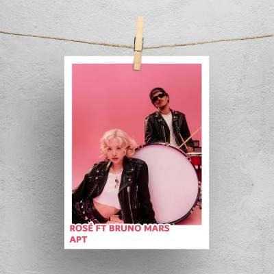 پولاروید(فتوکارت) ROSÉ & Bruno Mars APT