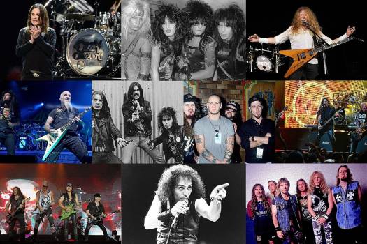 معرفی بهترین گروه های متال و راک تاریخ